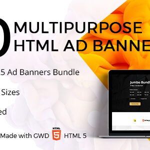 10 Animated HTML5 Ad Banners Bundle