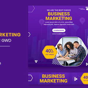 Business Marketing Animated Banner Google Web Designer