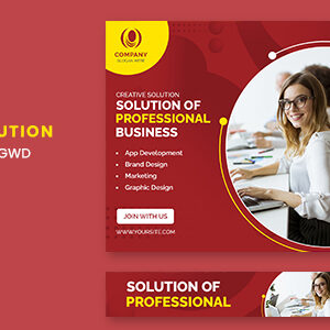 Business Solution Animated Banner Google Web Designer