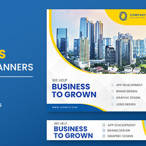 Business Grown Animated Banner GWD
