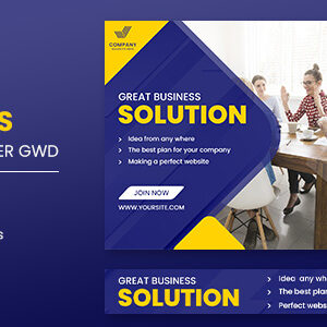Business Solution Animated Banner GWD