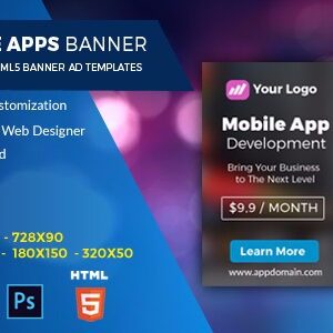 Mobile Apps HTML5 GWD Ad Banner