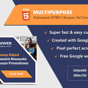 HTML5 Animated Banner Ads - Multipurpose (GWD)