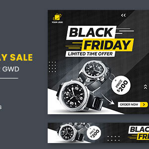 Black Friday Sale HTML5 Banner Ads GWD