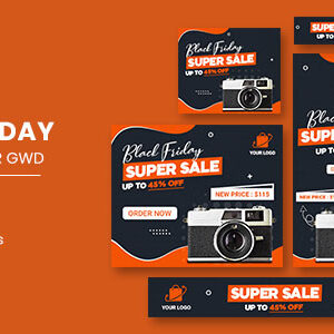 Product Sale Black Friday HTML5 Banner Ads GWD