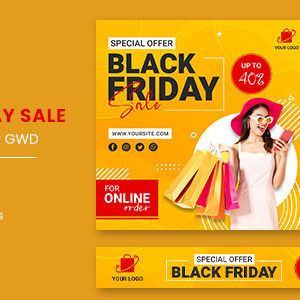 Black Friday Sale HTML5 Banner Ads GWD
