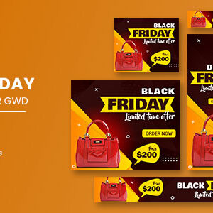 Black Friday Sale Product HTML5 Banner Ads GWD