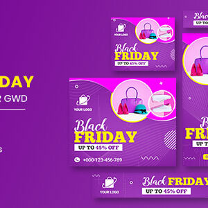 Black Friday Sale HTML5 Banner Ads GWD
