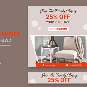 Furniture Google Adwords HTML5 Banner Ads GWD