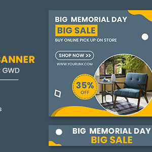 Furniture Model Google Adwords HTML5 Banner Ads GWD