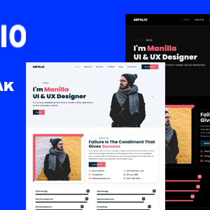 ABFOLIO - Personal Portfolio HTML5 Bootstrap5 Template