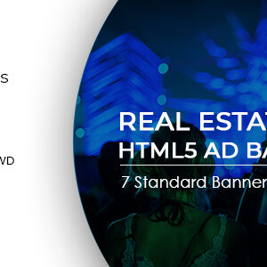 Animated HTML5 Real Estate Ad Banners Template