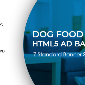 Animated Html5 Dog Food Ad Banners Template