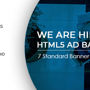 Animated Html5 We Are Hiring Ad Banners Template