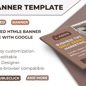 Ashen - HTML5 Animated Banner Ads Template GWD V5