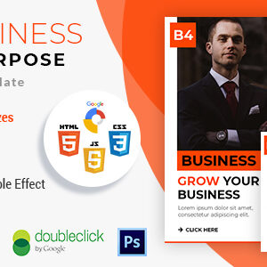 B4 Business Multi-Purpose - HTML 5 Animated Google Banner