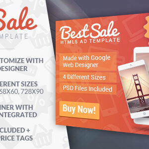 BestSale - HTML5 Promotional Banner Template