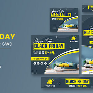 Black Friday Furniture HTML5 Banner Ads GWD