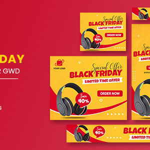 Black Friday Sale Product HTML5 Banner Ads GWD
