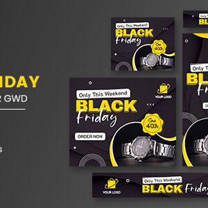 Black Friday Sale Watch HTML5 Banner Ads GWD
