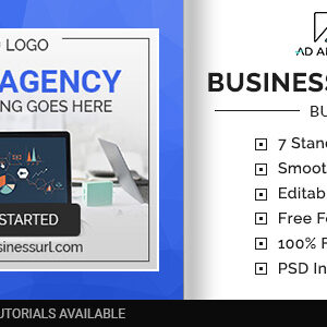 Business Banner | Agency Ad Template (BU016)