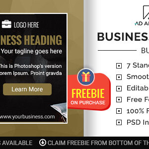 Business Banner - HTML5 Ad Template (BU001)
