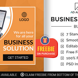 Business Banner - HTML5 Ad Template (BU003)