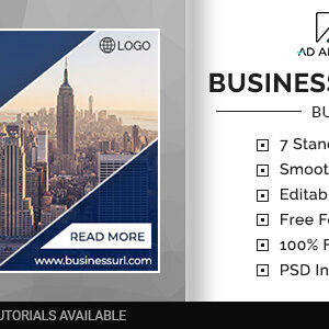 Business Banner | HTML5 Ad Template (BU017)