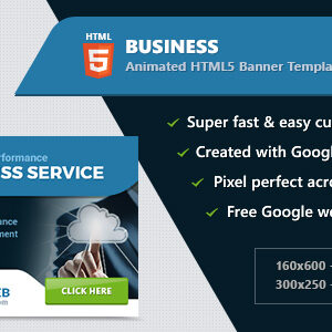Business Banners - HTML5 Animated Ad Templates GWD