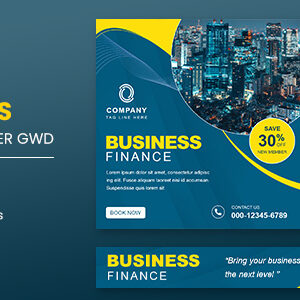Business Finance Animated Banner GWD