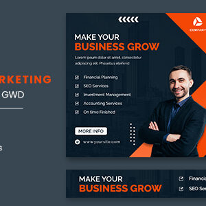 Business Grow Animated Banner GWD