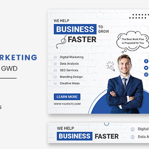Business Grown Animated Banner GWD