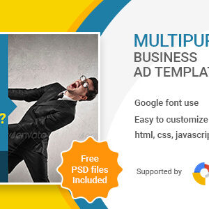 Business | HTML5 Google Banner Ad 08
