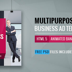 Business | HTML5 Google Banner Ad 15 