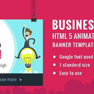 Business | HTML5 Google Banner Ad 18