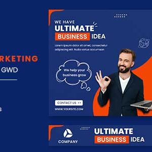 Business Strategy Animated Banner GWD