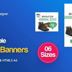 C16 - Product Sale Banners HTML5 Ad GWD & PSD
