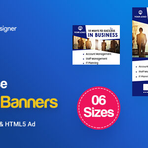C22 - Multipurpose, Business, Startup Banners GWD & PSD