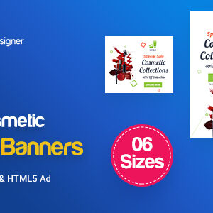 C24 - Cosmetic Banners HTML5 - GWD & PSD