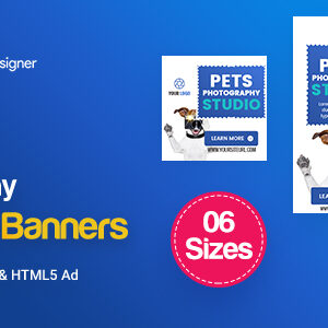 C26 - Photography Banners HTML5 - GWD & PSD