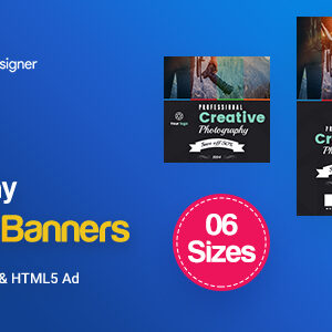 C27 - Photography Banners HTML5 - GWD & PSD
