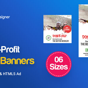 C33 - NGO, Charity HTML5 Ad - GWD & PSD