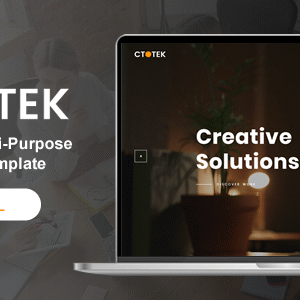 Ctotek - Onepage Multi-Purpose HTML5 Template