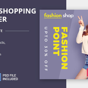 Fashion Shopping | AD Banner Template HTML5