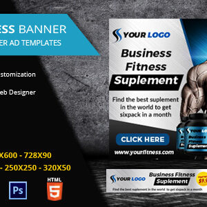 Fitness Ads Banner HTML5 - GWD