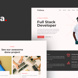 Fofana - Personal Portfolio Template