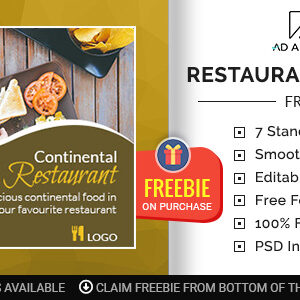 Food & Restaurant | Restaurant Banner (FR002)