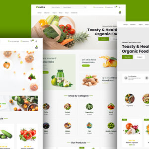 Fruits - Grocery Store and Food eCommerce HTML5 Template