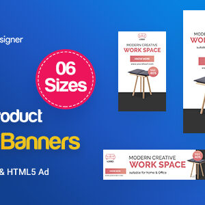 Furniture Product Banners Ad - Google Web Design
