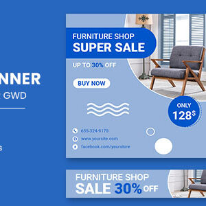 Furniture Sale HTML5 Banner Ads GWD
